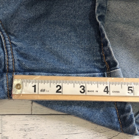 Vintage No Problem High Waisted Denim Shorts - Picture 9 of 9